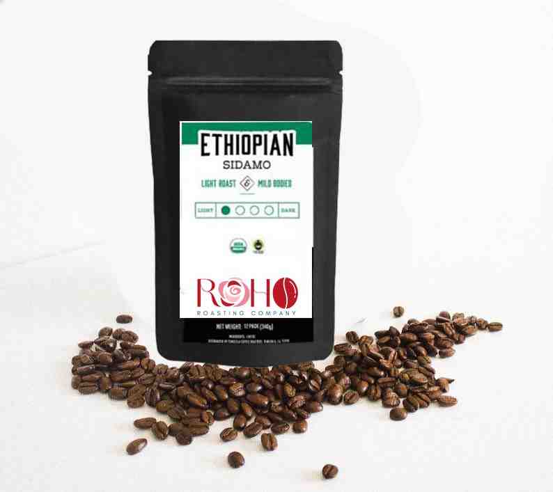 Grind Ethiopian coffee